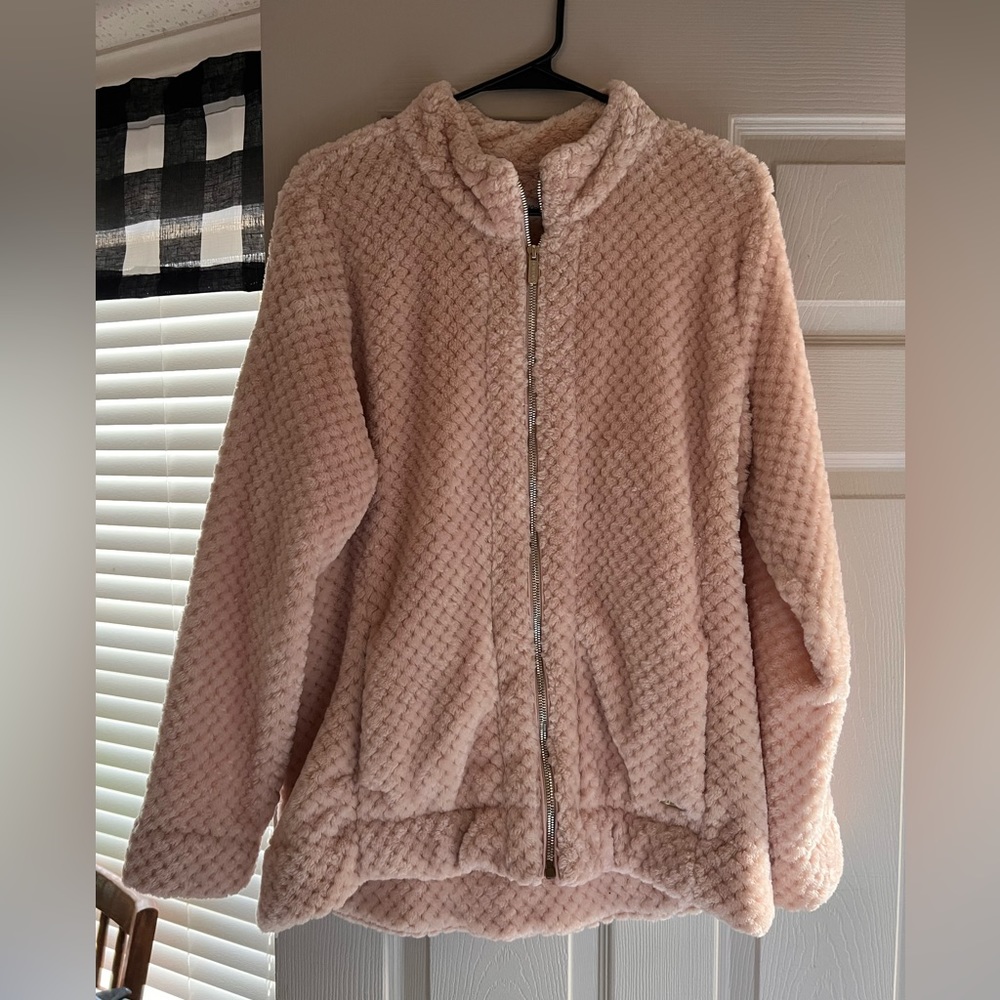 Calvin Klein fuzzy jacket